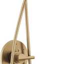Delta Nicoli 14 Series Brushed Gold Bathtub Shower Faucet Set with Handheld Shower Head, Valve Trim Kit, Champagne Bronze 144749-CZ-HS (Valve Included)