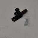 TOPTOW 3 in 1 ATV/UTV Towing Hitch Receiver 64032 Ball Mount Adapter with 1 7/8 inch Ball, Fit for 1-1/4 inch Receiver
