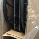 Medline Comfortable Folding Wheelchair with Swing-Back Desk-Length Arms and Swing-Away Footrests, 16" W x 16" D Seat