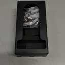 No Drill Adhesive Video Doorbell Mount Compatible for Ring/Blink Video Doorbell, Not Block Doorbell Sensor, QIBOX Anti-Theft Camera Mount Bracket Cover Holder (Black)