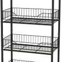 5 Tier Retail Storage Rack, Snack Rack Display Stand, 5 Tier（19.7inch）