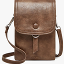 Small Crossbody Bags for women, Soft Leather Cell Phone Purse Lightweight, Little Crossbody Purses Women Trendy with Card slots