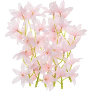 PATIKIL 7 Inch Artificial Orchid Flower, 24 Pcs Floating Candles Simulation Flower Cylinder Vase Fillers for Home Wedding Decoration, Pink PATIKIL 7 Inch Artificial Orchid Flower, 24 Pcs Floating Candles Simulation Flower Cylinder Vase Fillers for Home Wedding Decoration, Pink