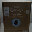Graco Turn2Me 3-in-1 Convertible Car Seat, Manchester, Featuring Headrest and Harness Adjust, Easy Installation and Steel Reinforced Frame