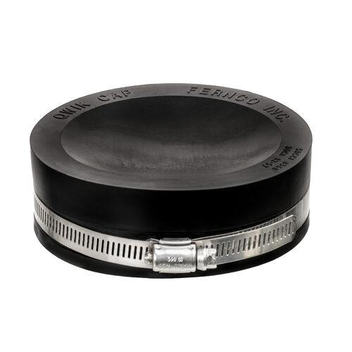 Everflow 1730 3" Flexible Pipe Cap, Pack of 4