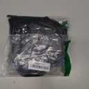 Aidonger Women's One Piece Swimsuit Tummy Control Ruffle Bathing Suit V Neck Ruched Swim Suit Slimming Cutout Swimwear Black, XL