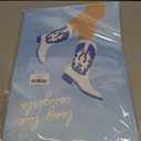 okaxscm Navy Coquette Preppy Cowgirl Wall Art Prints Set of 4, Coastal Cowgirl Decor, Preppy Room Decor Aesthetic, Blue 8 Ball Cherry Bow Wall Decor Posters for Girls Bedroom Dorm, 12x16 Unframed