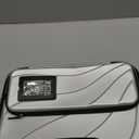 Laptop Case Hard Shell Laptop Bag for Men Women with Shoulder Strap (14.1-15.6 inch laptop case, Silver)