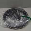 Hanobe Wooden Tray for Coffee Table: Candle Holder Plate Black Round Decorative Serving Tray - Vintage Table Centerpiece Rustic Farmhouse Home Decor