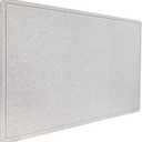 Foldable Bulletin Board 48x36 Large, Felt Cork Board for Wall with Adhesive Tape, Fabric Pin Board for Office, Home, School, Classroom, Kitchen, Dorm Room, Includes 30 Pins, Ivory Tan