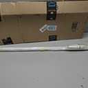 Bi-Fold Closet Door Hardware Kit with 36 Inch Metal Track, Repair Kit for Closet Doors, White