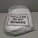 Patelai 100 Pieces 5 Gallon Paint Strainer Bags White Regular Fine Mesh/Elastic Top Bag Strainers for Use with Paint Sprayers