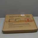 TRAHOME Home Gym Mirror Tiles for Wall, 14"x12"x12PCS Full Length Home Gym Workout Mirror for Garage, Bedroom, Living Room, Over The Door