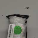 1/2" Overlay Semi Partial Wrap Cabinet White Hinges, 4 Pairs (8 Pcs) Self Closing White Hinges for Variable Kitchen Bathroom Cabinets Cupboard Doors