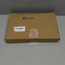 Macarrie 24 Packs Flameless Taper Candles Battery Operated Fake 11 Inch Long Candlelight LED Flameless Candlesticks Flickering Tapered for Christmas Church Prayer New Year Wedding(Brown)