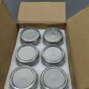 Mason Jars, 8 OZ, Wide Mouth, 12 Pack with Lids and Bands, Glass Canning Jars for Canning, Pickling, Preserving, Jam, Honey, Wedding Favors, Shower Favors (12 Pack, Clear)