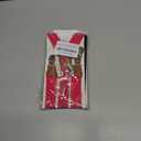 Pet Soft Dog Suspenders 2 Pieces Female Dog Diaper Suspenders for Dogs Diaper Keeper Suspender for Dogs Skirt, Dress, Diapers (Black & Pink, M/L)