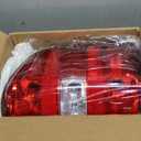 Tail Light Assembly Compatible With 2007-2013 Chevy Silverado 1500 2500HD 3500HD GMC Sierra 2500 HD 3500 HD (Red Border, Right Passenger Side)
