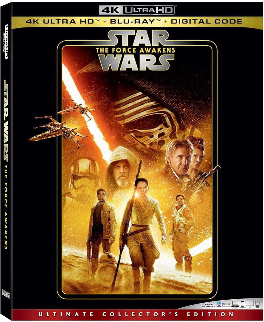 Star Wars: The Force Awakens [4K UHD] Format: Blu-ray