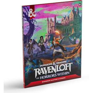 Dungeons & Dragons Ravenloft: The Horrors Within - Dungeon Master's Screen (DM Screen) | D&D Accessories