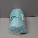 Tuddrom Decorative Extra Soft Faux Fur Throw Blanket 70"x78",Solid Reversible Fuzzy Lightweight Long Hair Shaggy Blanket,Fluffy Cozy Plush Fleece Comfy Microfiber Blanket for Couch Sofa Bed,Teal Blue