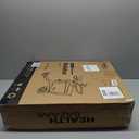 3 Wheels Rollator Walker for Seniors, Foldable Lightweight Walker with Detachable Tray and Storage Bag, Invisible Brake Line, 6 Levels Height Adjustable, 10'' Front Wheels