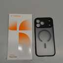 TORRAS Magnetic Slim-Fit for iPhone 17 PRO MAX Case, Ultra-Thin 17 ProMax Phone Case Compatible with MagSafe, Light Anti-Scratch Matte Hard PC Bayer 6.9 inch OriginFit, Blac