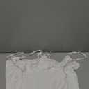 WILLBOND 3 Pieces Women Basic Long Tanks Adjustable Spaghetti Strap Camisole Top (Large, White)