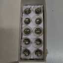 10PCS Car 1156 Turn Signal Light, P21W 1141 High Brightness Stable Filament Bulb, 12V 21W BA15S Waterproof Halogen Bulb Replacement, Car/Motorcycle Taillight Parking Light (Clear)