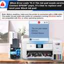 Waste Ink Pad Replacement with Reset Software for Ecotank ET-2850 ET-2760 ET-2750 ET-2700 ET2850 ET2760 ET2750 ET2700 2850 Printer, Maintenance Box with Reset Software