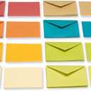 American Greetings Single Panel Blank Cards with Envelopes, Earthtone Colors (100-Count)