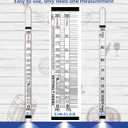 CIMALAB Hydrometer Alcohol Meter, Hydrometer Alcohol 0-200 Proof and Tralle Hydrometer, Alcohol Proof Tester for Liquor/Moonshine/Proofing Distilled/Spirits/Distilled Alcohol Proof