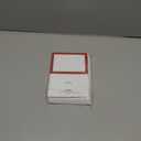 Hill Valley Greetings Classic Red Border Note Cards - 48 Folding Greeting Cards with Envelopes - Blank Inside
