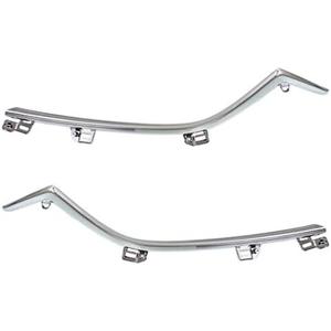 Compatible with 14-17 Mazda6 Front Grille Trim Grill Molding Garnish Chrome Left Right SET PAIR