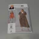 Know Me ME2120K5 Misses' Flowy A-line Dress Sewing Pattern Packet by Alisha Grace, Design Code ME2120, Sizes 8-10-12-14-16