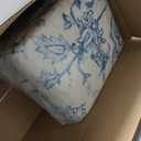 jinchan Area Rug 6x9 Medallion Floral Washable Rug Non Slip Vintage Soft Carpet for Living Room Bedroom Dining Room Distressed Blue
