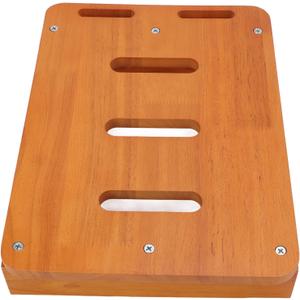 Pedalboard, Wooden Guitar Effects Pedal Board, Removable & Easy to Carry, with Cable Supply Pedalboard Set Guitar Accessories