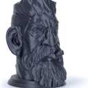 ZIRO Carbon Fiber PLA Filament 1.75mm, CF PLA 3D Printer Filament, Reinforced Material 0.8KG Spool, 15% Carbon Fiber Contained, Fits for Almost All FDM 3D Printers, 1.76lbs, Black