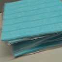 Honoson 12 Pack 47" x 35" Large Cork Board Alternative Felt Bulletin Board Wall Tiles with Safe Square Adhesive Large Roll Cork Tiles for Walls Organize Home Office Classroom Pin Panels(Lake Blue)