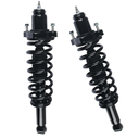 PAROD 2pcs 172401 Rear Shock absorber Struts w/Coil Spring Assembly fit for 2007-2012 Dodge Caliber Excludes SRT-4 Models, 2007-2016 Jeep Compass, Patriot