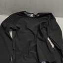 Nano Hertz Sauna Sweat Suit Shapewear Top Trainer Workout Body Shaper Sweatsuit Long Sleeve Shirt Women.L