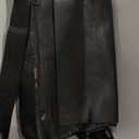 Messenger Bag for Men, 13 inch Purse Crossbody Bag, Waterproof Shoulder Bag for Office Business (Black)