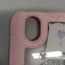 For iPad mini 7 A17 Pro 2024/Mini 6 2021 Case 8.3 Inch - Women Cute Girls with Stand & Pencil Holder Cover Girly Design Pretty Kawaii Protective Hard Funda for iPad mini 7th/6th Gen (Castle)