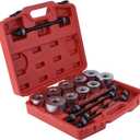 WINTOOLS 27 Pcs Universal Press & Pull Sleeve Kit Bush Bearing Removal Insertion Tool Set