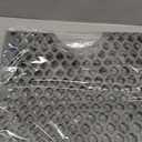 Sink Protectors for Kitchen Sink 12"13"16"18"19"24"26"28"29"30",Silicone kitchen sink mats protector for bottom of farmhouse sink(26"x14"Rear Drain Gray)