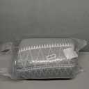 Andency Grey Queen Quilt Bedding Set, 3 Pieces (1 Striped Boho Printed Quilt 90x96 Inch and 2 Pillowcases), Bohemian Summer Lightweight Reversible Microfiber Bedspread Coverlet Sets