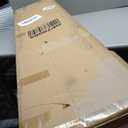 54''Kids Wooden Snow Sled Runners Steering Bar Steering Snow Slider