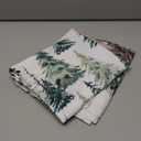 FuWeave 6 Pcs Winter Wonderland Chair Covers Hello Winter Chair Back Covers Frost Pine Tree Deer Chair Protector Slipcovers Washable Dining Room Seat Covers Winter Decor for Home Hotel Kitchen Indoor