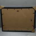 A PLUS MAX 16x22 Picture Frame Set of 2 Black Light Weight Wall Mount