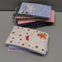 30Pcs Christmas Cookie Boxes for Gift Giving, 4x4x2.5 inch Bakery Box with Window, Xmas Treat Boxes for Holiday Party Favor Pastries, Cupcakes, Cookies, Muffins, Donuts, Gift Wrapping